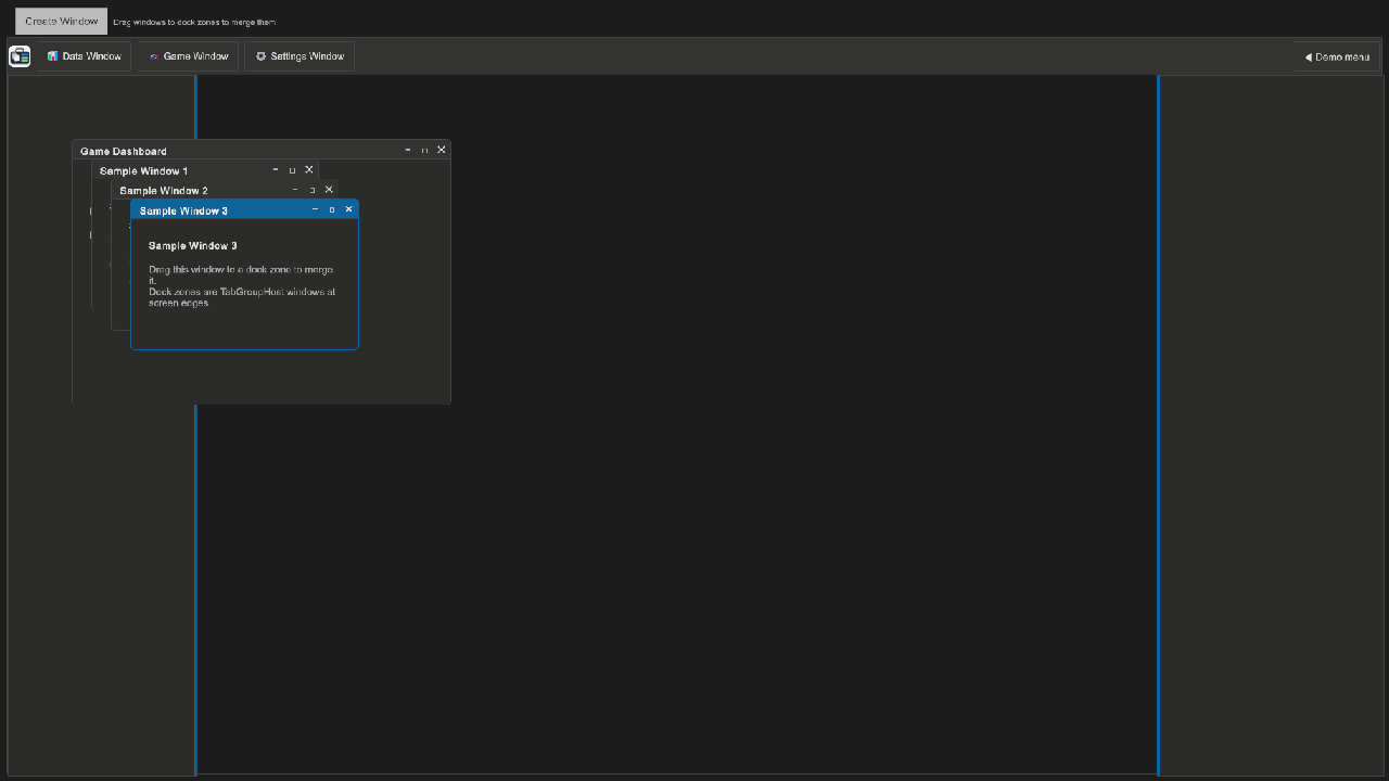 Declarative example scene