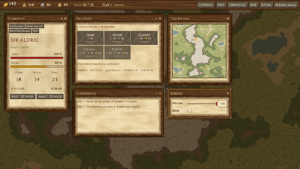 Kingdom example scene